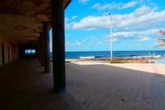 Vista desde los portales del Club La Costa