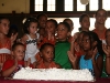 Bomberos hacen fiesta infantil para cumpleaños de Fidel-- Foto: Elio Delgado