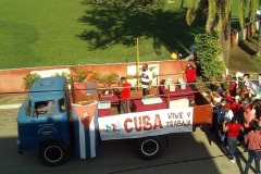 Desfile en Segundo Frente, Santiago de Cuba. Foto: Perfil de Facebook de Noriel Almendares.