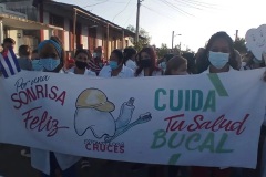 Desfile en Cruces, Cienfuegos. Foto: Perfil de Yanela Armenteros.