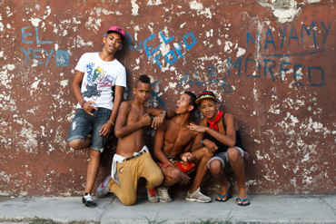 Juventud cubana.  Foto: Juan Suárez