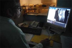 Cuban doctor in Venezuela.