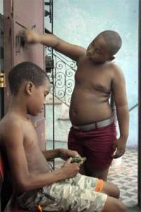 Niños cubanos.