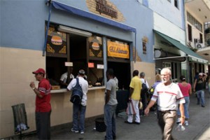 El bulevar San Rafael de La Habana.