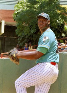 Jose Ariel Contreras cuando lanzaba en la liga cubana.