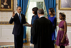 La inaguración de Barack Obama para un segundo periodo. Photo: wikipedia.org