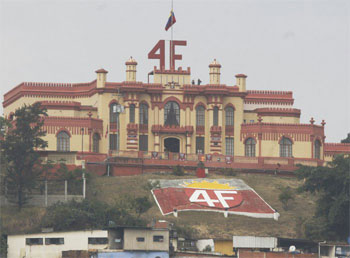 El Museo Militar de Caracas donde se encuentra los restos de Hugo Chávez. Foto: aporrea.org