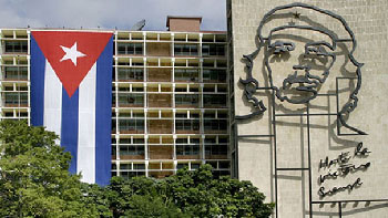 Edificio central del Ministerio del Interior en la Plaza de la Revolución. Foto: Cubadebate.cu