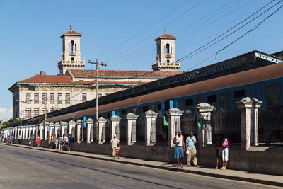 Terminal de trenes de La Habana.  Foto: Juan Suarez