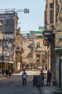 Vida cotidiana en La Habana.