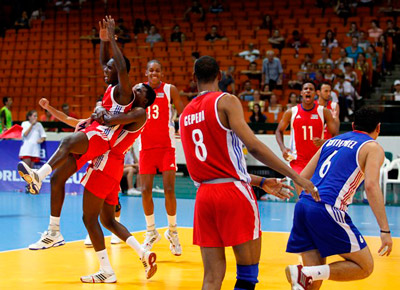 Voleibol masculino de Cuba.  Foto: cubadebate.cu