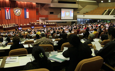 El parlamento cubano.  Foto: cubadebate.cu