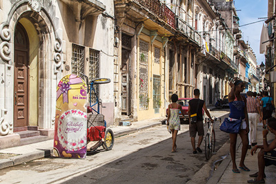 Calle de la Habana.  Foto: Juan Suarez