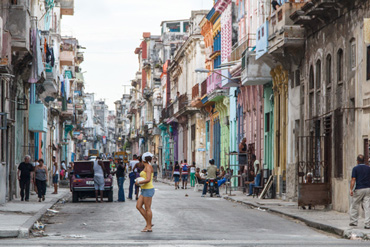 Calle de Centro Habana. Foto: Juan Suarez