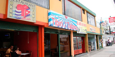Restaurante con  comida cubana en Ecuador.