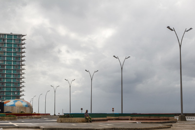 La Habana nublada.  Foto: Juan Suárez