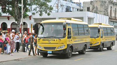 Cooperativa de Taxis Ruteros.  Foto: cubadebate.cu