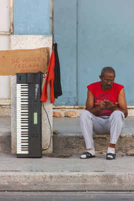 El pianista.  Foto: Juan Suárez