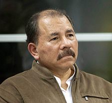 Daniel Ortega, presidente de Nicaragua.  Foto: wikipedia.org