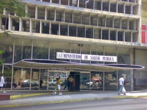 Edificio del Ministerio de Salud Pública de Cuba