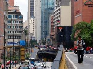 Calle de Caracas. Foto: Caridad