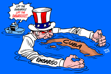 Caricatura del embargo: sitemaker.umich.edu