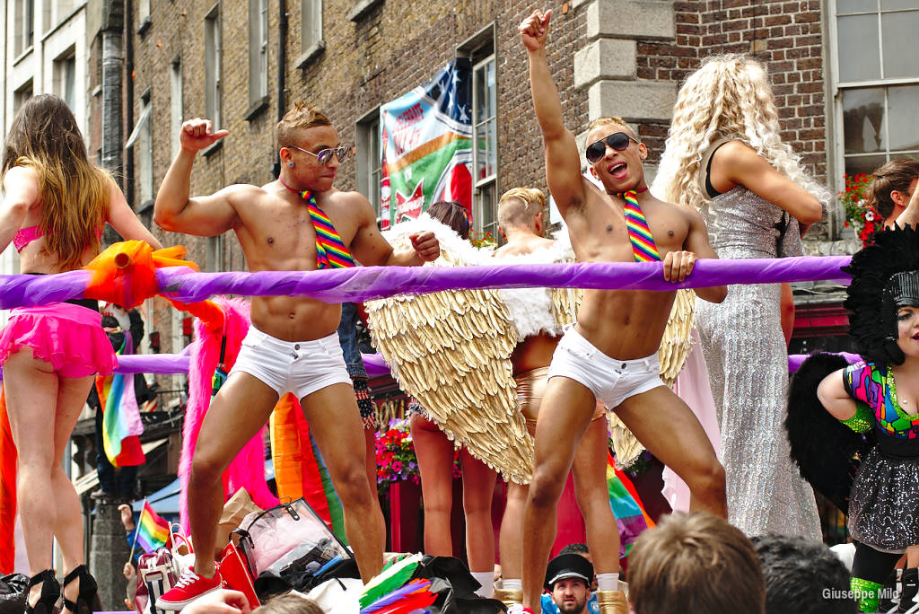 Un dia de orgullo gay en Dublin.  Foto/archivo: wikipedia.org