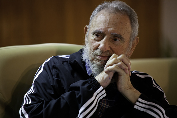 Fidel Castro.  Foto/archivo: Alex Castro