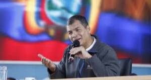 Rafael Correa.  Foto: gob.ec