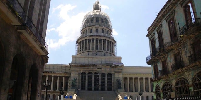El Capitólio de La Habana.