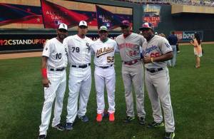 Cinco cubanos, todos ahora multi-millonarios, jugaron en el juego de estrellas de Grandes Ligas en 2014.