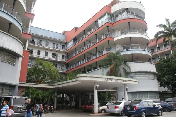 El Hospital Universitario en Caracas.  Foto: huc.org.ve
