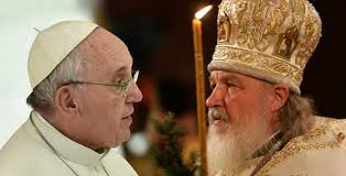 El papa Francisco y el patriarca Kirill