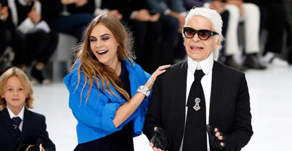 El diseñador de Chanel Karl Lagerfeld. Foto: http://fuull.ec