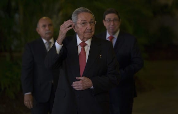 Raúl Castro en la Cumbre de los Estados Caribeños en La Habana el 4 de junio de 2016.
