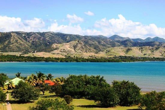 Vista desde el Hotel Farallón del Caribe.