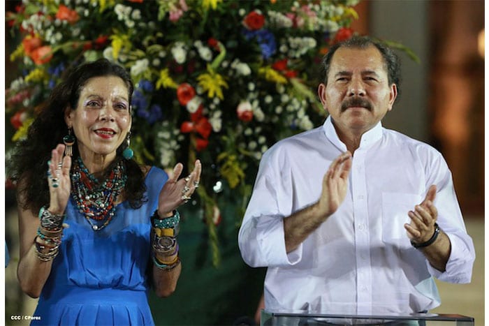 Daniel Ortega y Rosario Murillo. Foto: 19digital.com