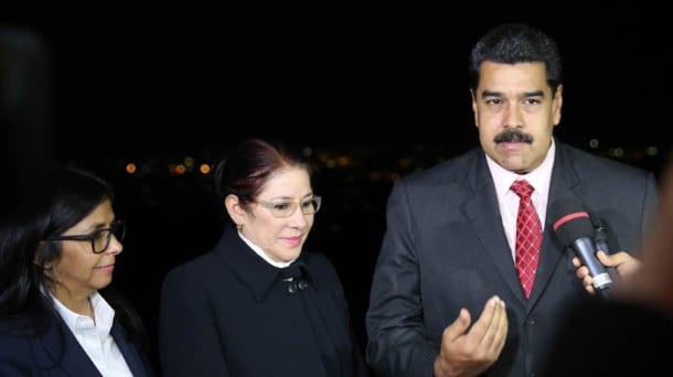 El presidente Nicolás Maduro agradeció la facilitación del papa Francisco.  Foto: telesurtv.net