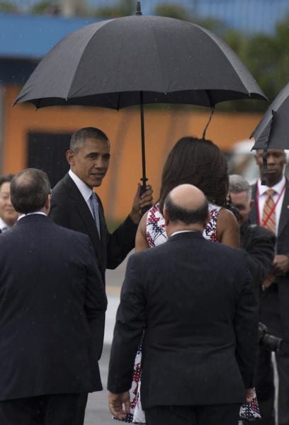 Barack Obama durante su visita a Cuba en Marzo, 2016.