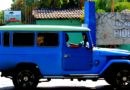 Jeeps en Cuba empleados como taxis
