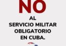 No al servicio militar obligatorio