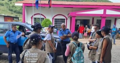 Comienza el censo nacional en Nicaragua bajo estado policial